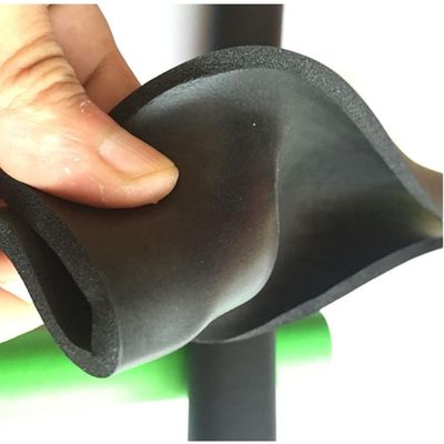 Soft Cotton Hollow Protective Cover Insulation Rubber Foam Tube with Cord as Requested