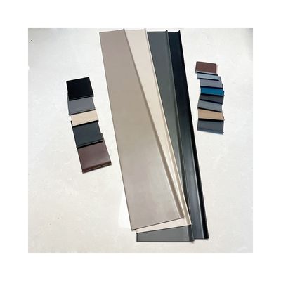 Waterproof 6" Height Vinyl Wall Baseboard Cove Base for Moulding Needs and Standards
