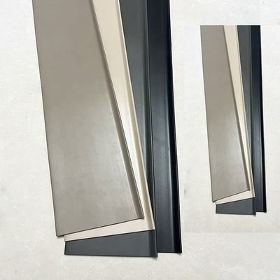 Waterproof 6" Height Vinyl Wall Baseboard Cove Base for Moulding Needs and Standards