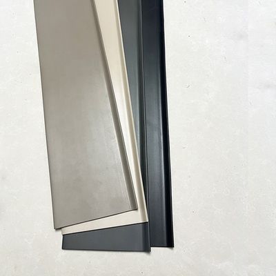 Height 0.5'' to 8'' Flexible Baseboard Molding Trim Vinyl Rubber Cove Base 4"x1/8" PVC