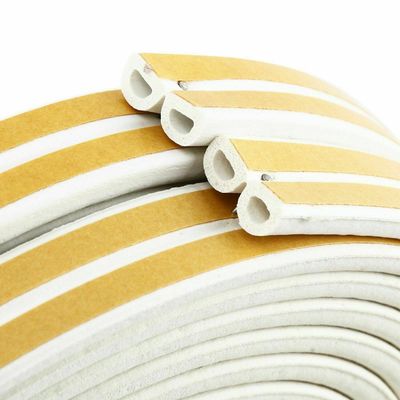 Self-adhesive EPDM Rubber Foam Seal Strip for Door and Window Sealing Gap 1-20mm