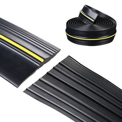 Flexible PVC Garage Flood Stop Water Barrier Threshold Seal Strip with Self-Adhesive