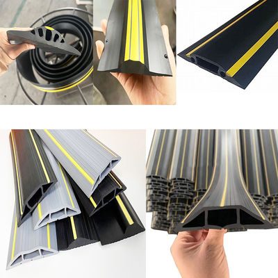 Flexible PVC Garage Flood Stop Water Barrier Threshold Seal Strip with Self-Adhesive