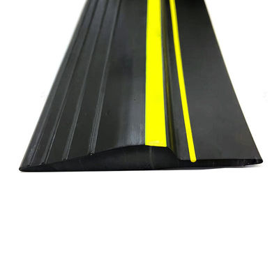 Non-Slip and Durable PVC Rubber Garage Door Sealing Strip with Hardness 50-60 Shore A