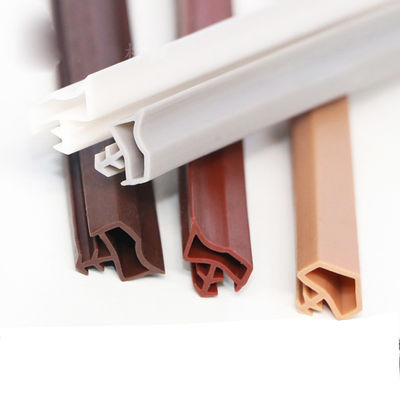Aluminum Wooden Door Seal Strip with Silicone TPE PVC Material and ISO9001 Certificate