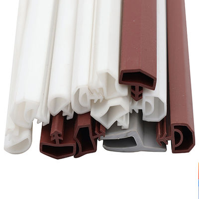 Aluminum Wooden Door Seal Strip with Silicone TPE PVC Material and ISO9001 Certificate