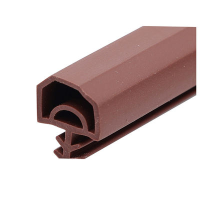 Aluminum Wooden Door Seal Strip with Silicone TPE PVC Material and ISO9001 Certificate