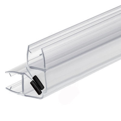 Shower Door Bottom Seal Strip with 20-90 Shore Hardness and Transparent Design