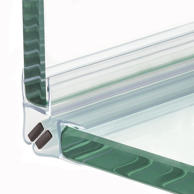 Shower Door Bottom Seal Strip with 20-90 Shore Hardness and Transparent Design