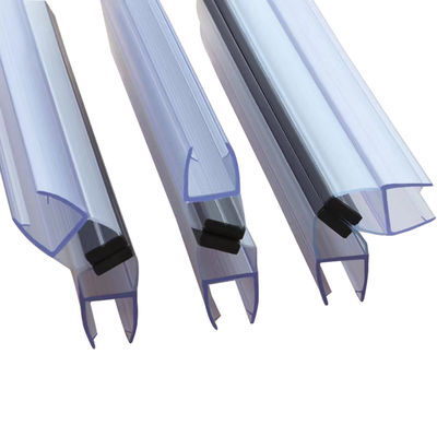 Shower Door Bottom Seal Strip with 20-90 Shore Hardness and Transparent Design