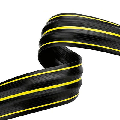 EPDM Weatherproof Easy Cut Replacement Strip with Black Yellow Line Color