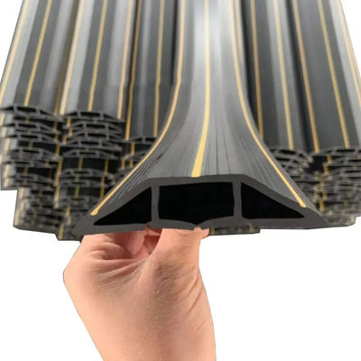 EPDM Weatherproof Easy Cut Replacement Strip with Black Yellow Line Color
