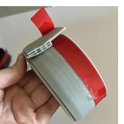 Silicone Under Door Draft Sweep Stopper Noise Weather Stripping for 50mm Height Doors