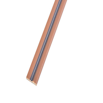 Weatherproof Fireproof Seal Strip Made of Hard PVC Sodium Silicate and Graphite Material