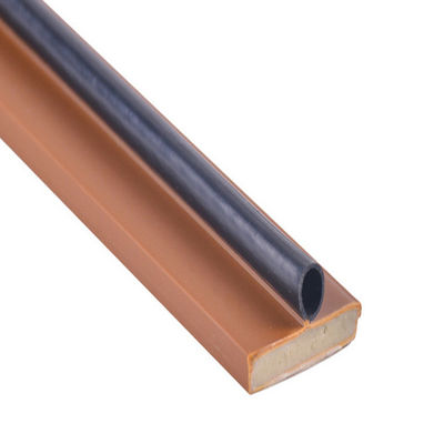 Weatherproof Fireproof Seal Strip Made of Hard PVC Sodium Silicate and Graphite Material