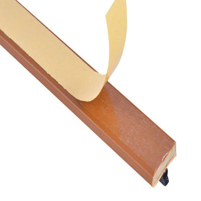 Weatherproof Fireproof Seal Strip Made of Hard PVC Sodium Silicate and Graphite Material