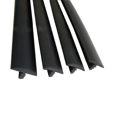 PVC T Shaped Curved Table Edge Wrapping Strip With Hardness 40-90 Shore Custom Color