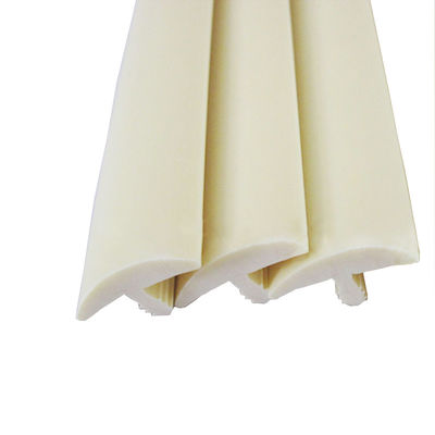 PVC T Shaped Curved Table Edge Wrapping Strip With Hardness 40-90 Shore Custom Color