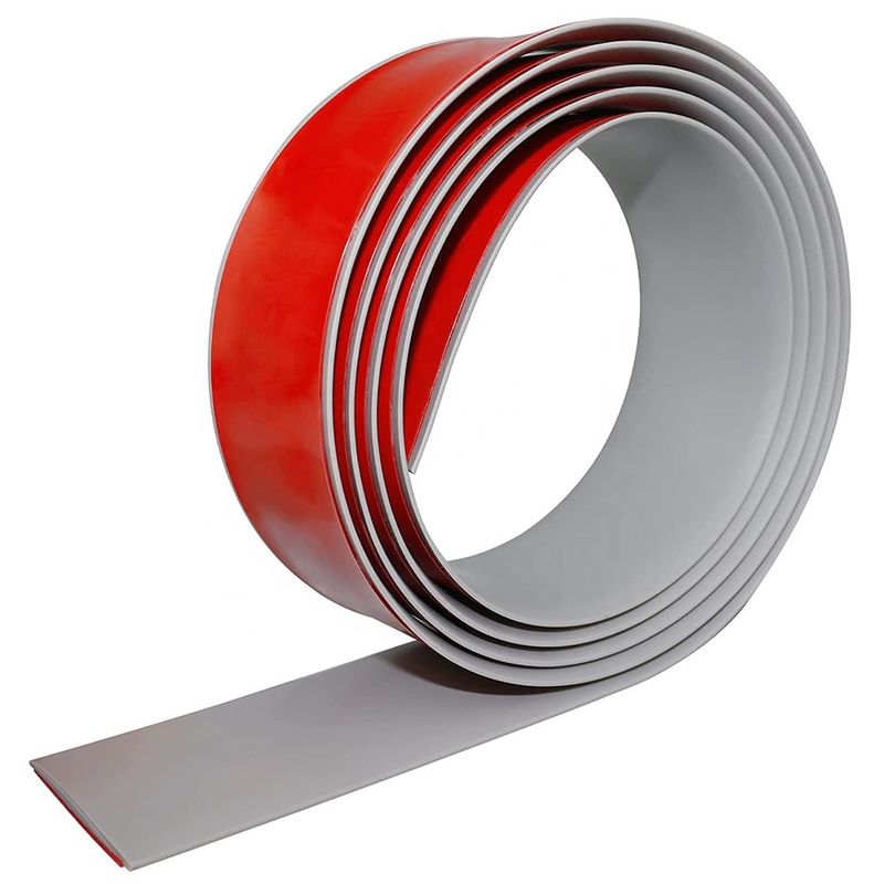 Wood Crevice Joining Strip for Flooring Transition and Threshold in Black/White PVC