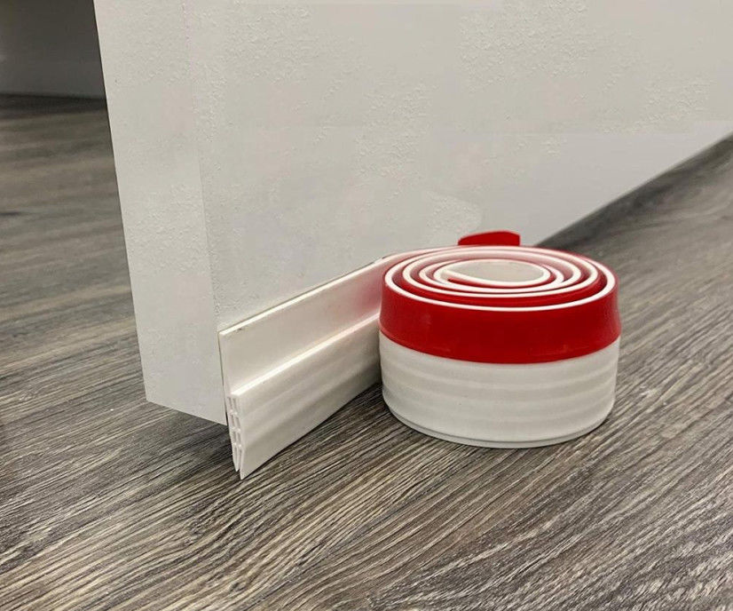 Black Silicone Door Weather Stripping Door Draft Stopper with Material Sample 5-7days