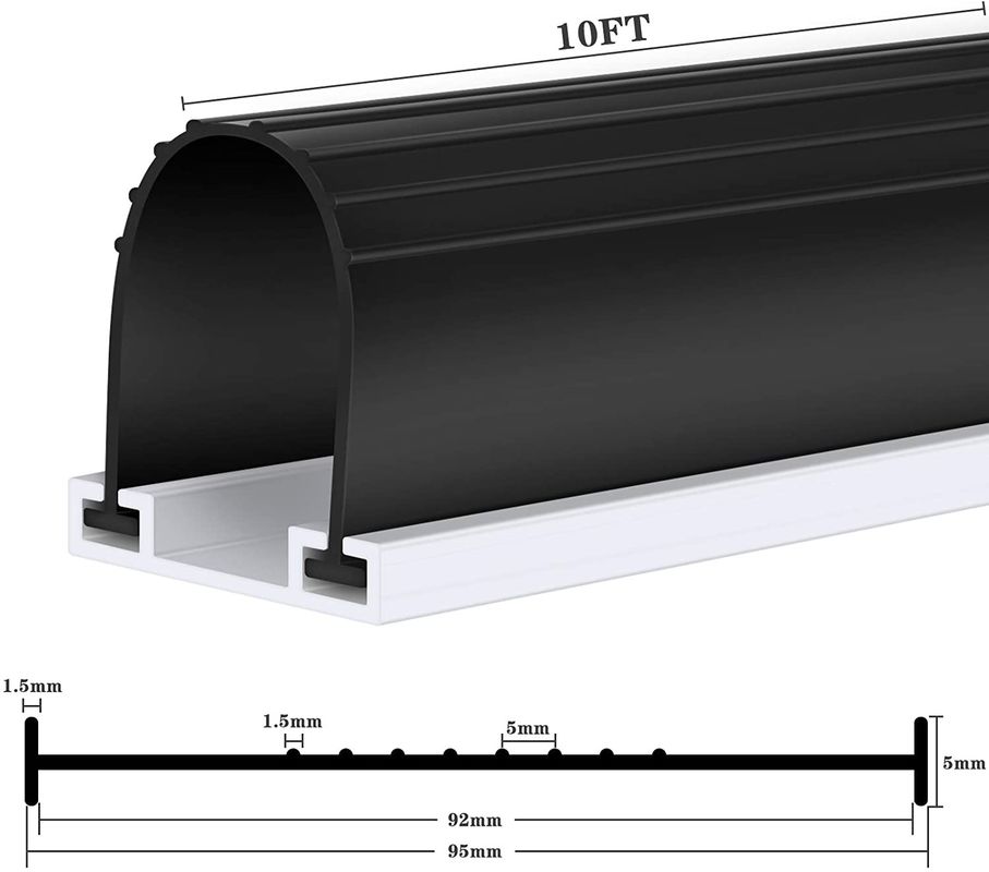 0.5mm-10mm Thickness Garage Door Bottom Weather Stripping Solution