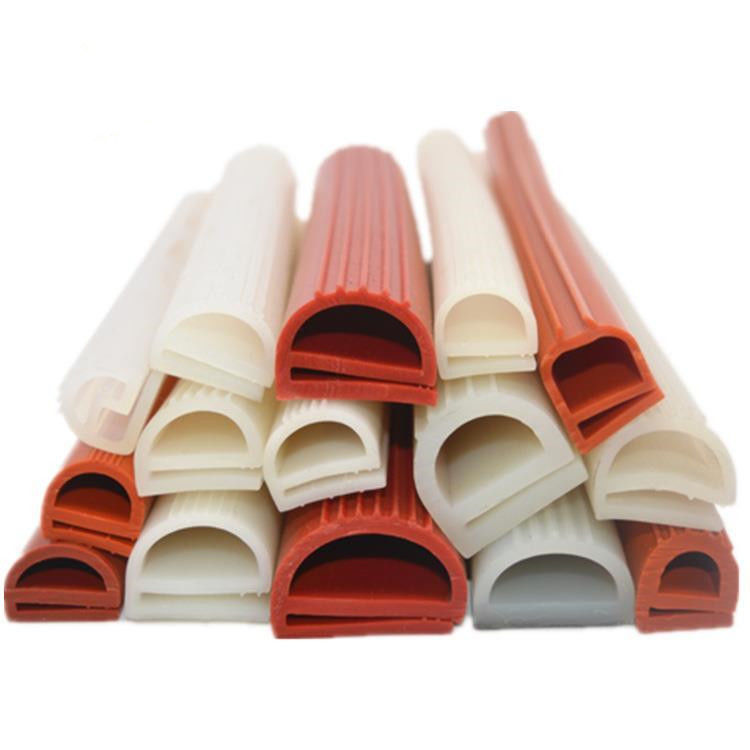 Customization P Shape Silicone Rubber Door Seal Strip for Heat Resistant Oven Anti-Aging