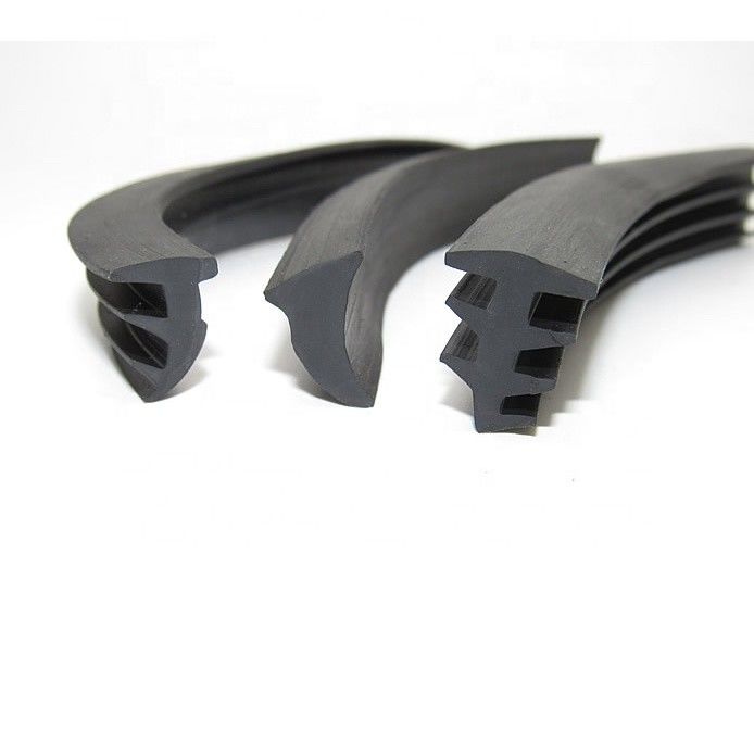 Extrusion Processing TPE Bulb Seals for Wooden Door Slot Groove Black or Other Rubber