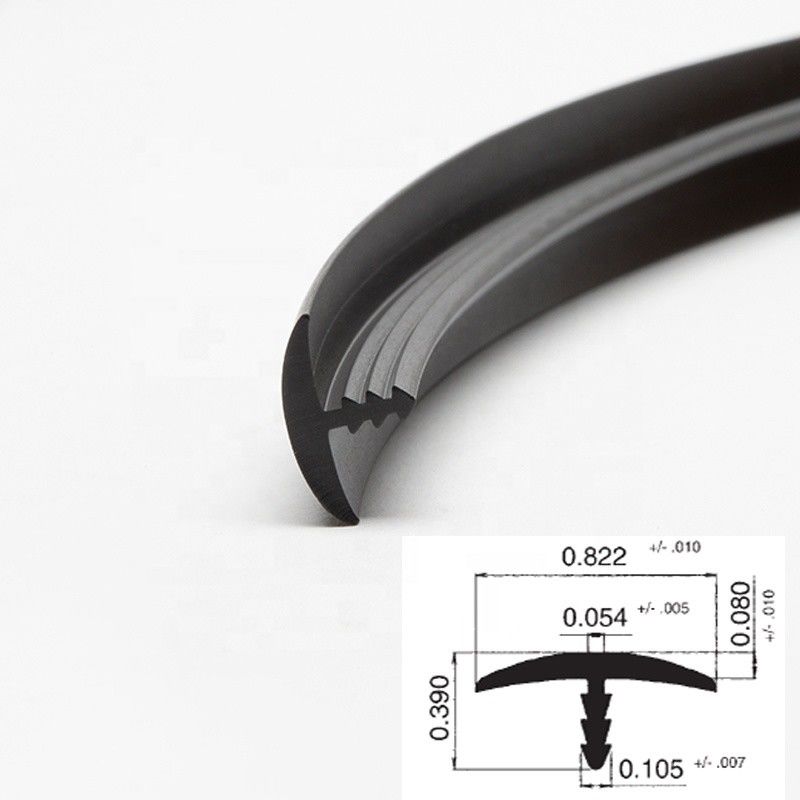 Professional PVC Waterproof T Shaped Molding Edge Profile EPDM Rubber Seal