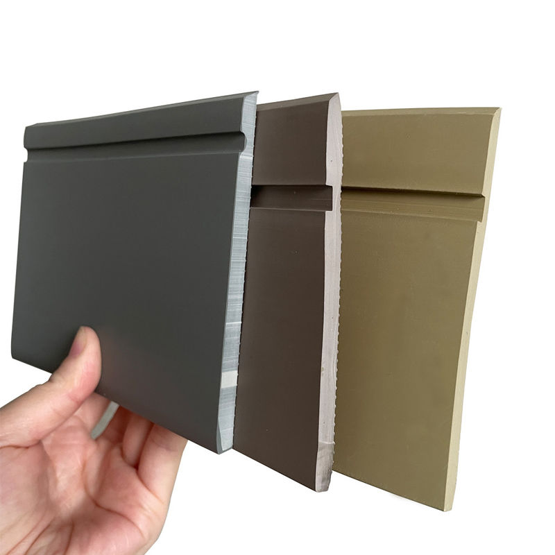 Eco-friendly Rubber Skirting Board Vinyl Baseboard 30% Deposit 70% Balance Payment Term