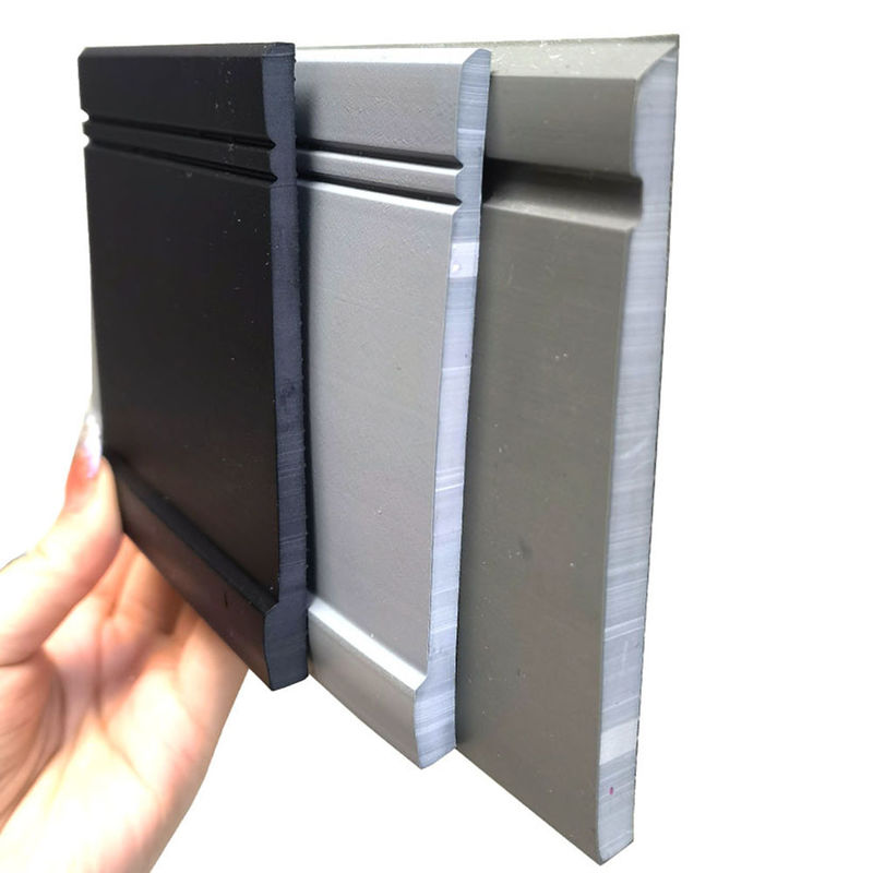 Black Vinyl Baseboard 30% Deposit 70% Balance Payment Term for Customer Requirements