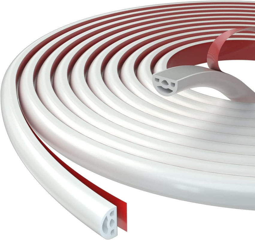 Customized Silicone Rubber Multi-hole Design Weather Strip for Door Sealing Solutions